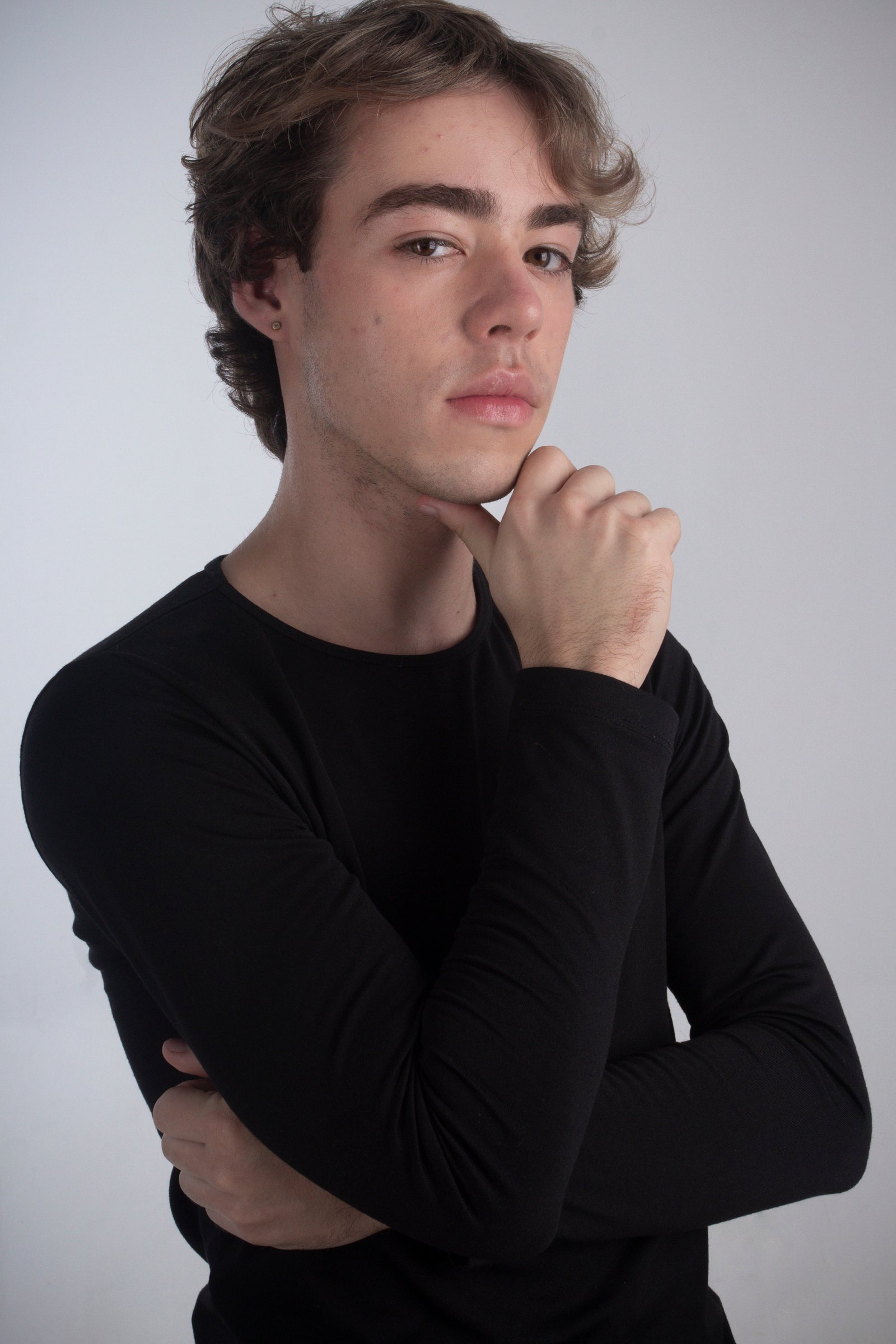 Beleza — close com o fundo rosa